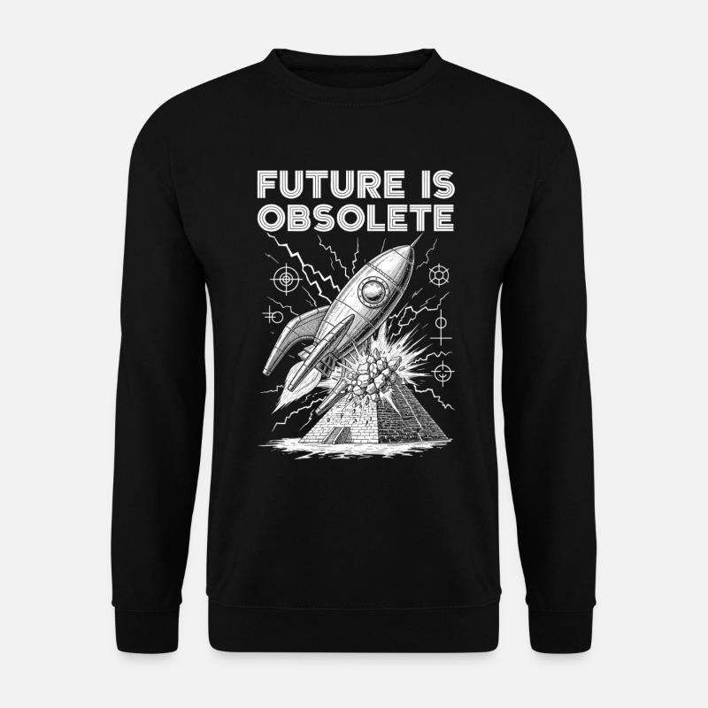 Vision d’avenir Conception de l’espace - Sweat-shirt Unisexe - noir