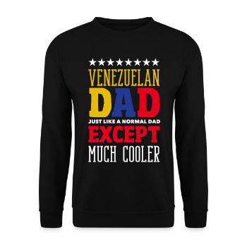 Venezuela Flag Pride & Home Venezuela - Unisex Sweatshirt - black - Front - Alina (178cm) & Michal (187cm)