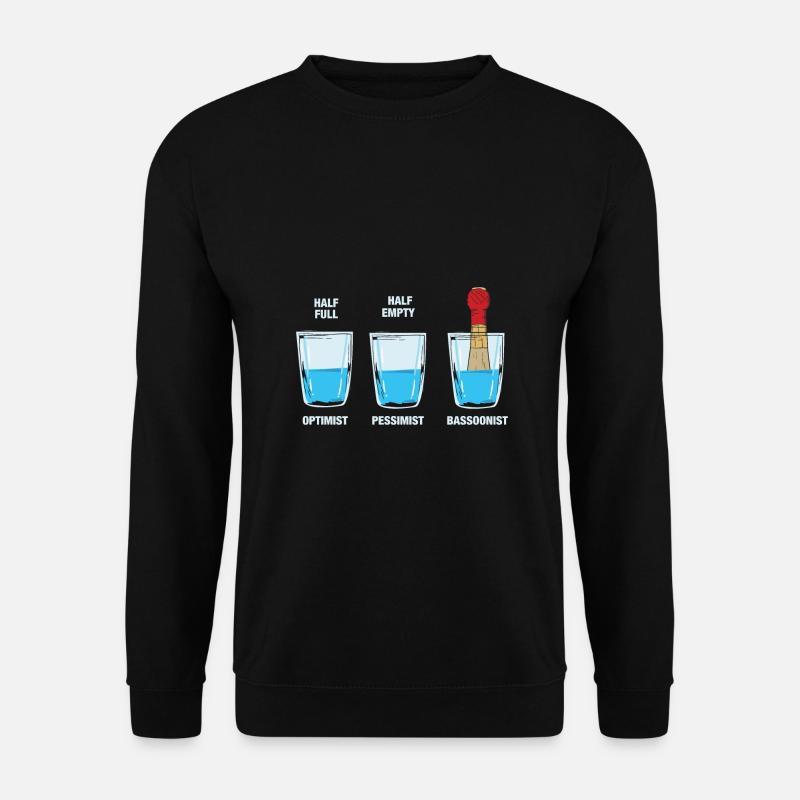 Musikinstrument - Fagottist - Musiker - Unisex Pullover - Schwarz