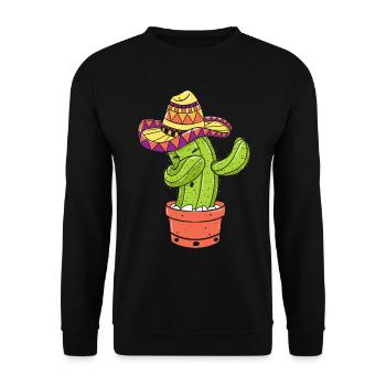 Mexiko - Unisex Pullover - Schwarz - Vorne - Alina (178cm) & Michal (187cm)