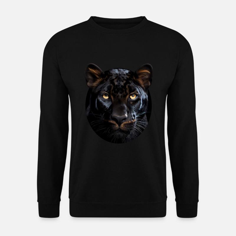 Panther - Unisex Pullover - Schwarz