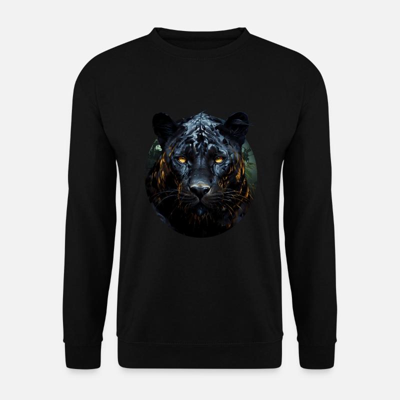 Panther - Unisex Pullover - Schwarz