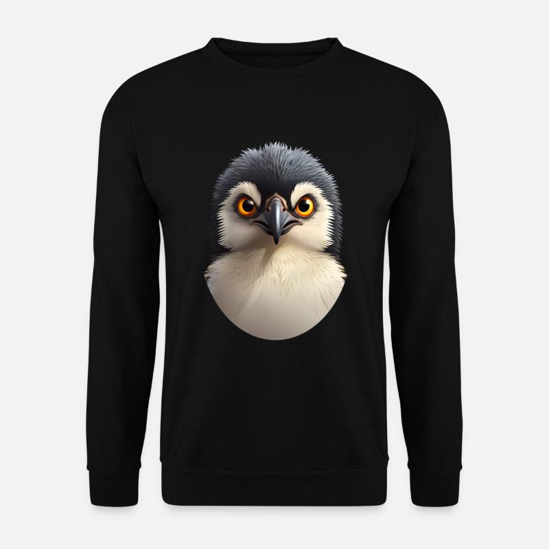 Penguin - Unisex Sweatshirt - black