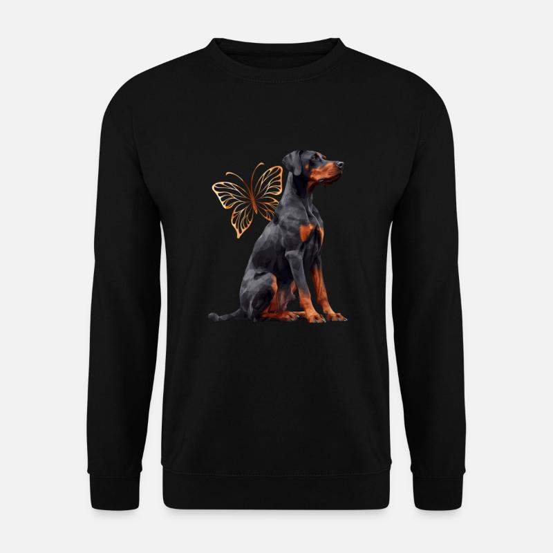 Doberman - Unisex Sweatshirt - black