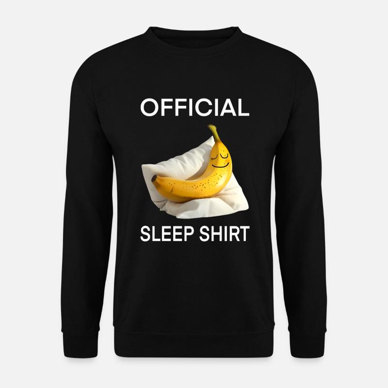 Banane - Unisex Pullover - Schwarz