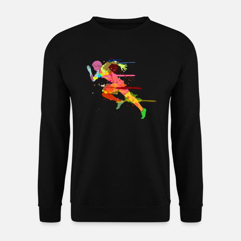 Sprinter, coureur de jogging - Sweat-shirt Unisexe - noir