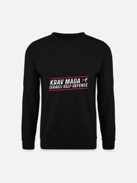 Krav Maga Israeli Self Defense - Unisex Pullover - Schwarz