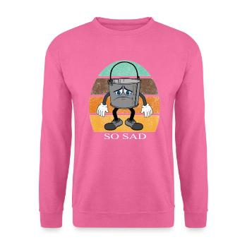 Cartoon Comic Figur - Unisex Pullover - Pink - Vorne