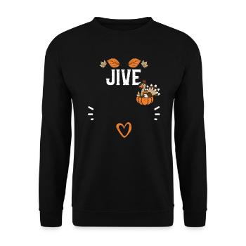 Jive - Action de grâce - Sweat-shirt Unisexe - noir - Devant - Alina (178cm) & Michal (187cm)