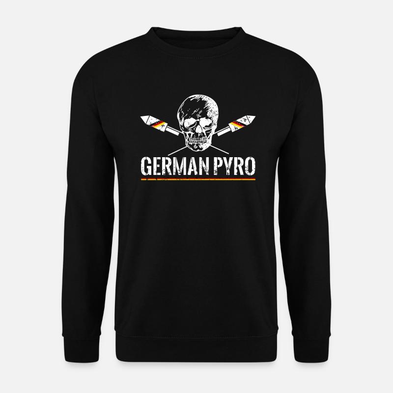 German Pyro Feuerwerk - Unisex Pullover - Schwarz