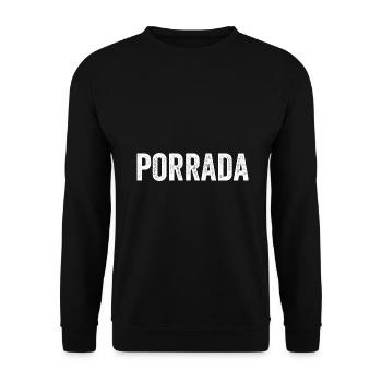 Porrada JIU JITSU Shaka BJJ Kampfsport Geschenk - Unisex Pullover - Schwarz - Vorne - Alina (178cm) & Michal (187cm)