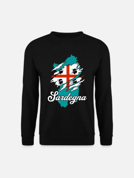 Sardinien Insel - Unisex Pullover - Schwarz