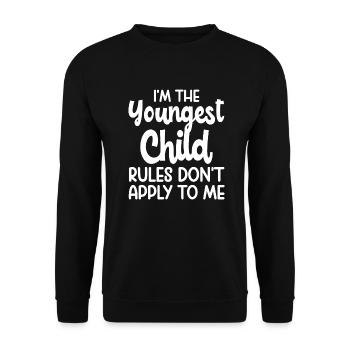 Famille Enfants Frères et sœurs Idée Cadeau Drôle - Sweat-shirt Unisexe - noir - Devant - Alina (178cm) & Michal (187cm)