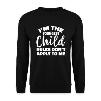 Famille Enfants Frères et sœurs Idée Cadeau Drôle - Sweat-shirt Unisexe - noir - Devant - Alina (178cm) & Michal (187cm)