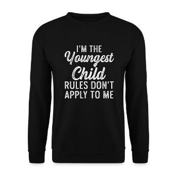 Famille Enfants Frères et sœurs Idée Cadeau Drôle - Sweat-shirt Unisexe - noir - Devant - Alina (178cm) & Michal (187cm)