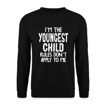 Famille Enfants Frères et sœurs Idée Cadeau Drôle - Sweat-shirt Unisexe - noir - Devant - Alina (178cm) & Michal (187cm)