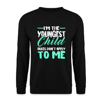 Famille Enfants Frères et sœurs Idée Cadeau Drôle - Sweat-shirt Unisexe - noir - Devant - Alina (178cm) & Michal (187cm)