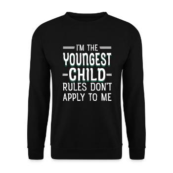Famille Enfants Frères et sœurs Idée Cadeau Drôle - Sweat-shirt Unisexe - noir - Devant - Alina (178cm) & Michal (187cm)