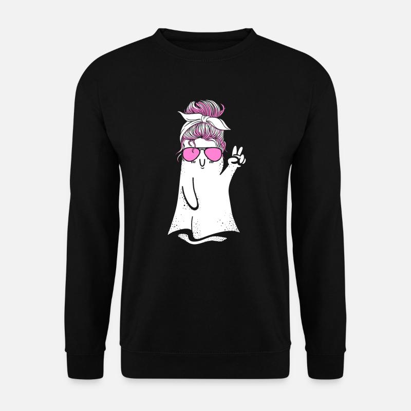 Halloween Ghost - Unisex Sweatshirt - black