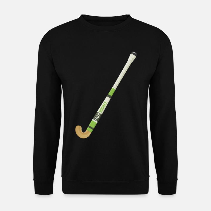 Hockeyschläger Feldhockey - Unisex Pullover - Schwarz