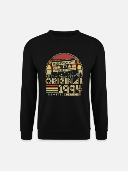 Original 1994 Vintage Retro Jahrgang 1994 geboren - Unisex Pullover - Schwarz