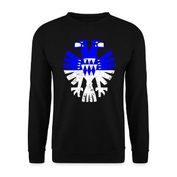 Arnhem Adler - Unisex Sweatshirt - black - Front - Alina (178cm) & Michal (187cm)