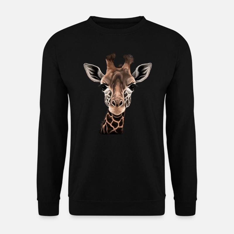Giraffe Africa - Unisex Sweatshirt - black