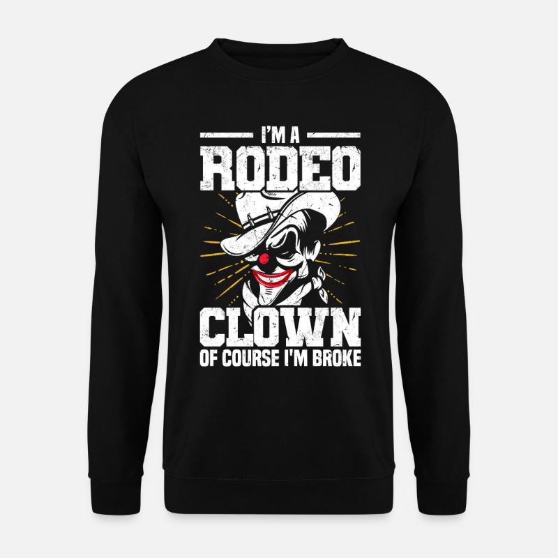 Rodeo - Unisex Pullover - Schwarz