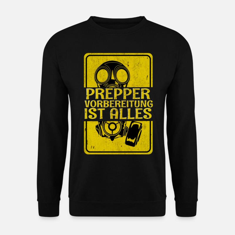 Prepper - Unisex Pullover - Schwarz