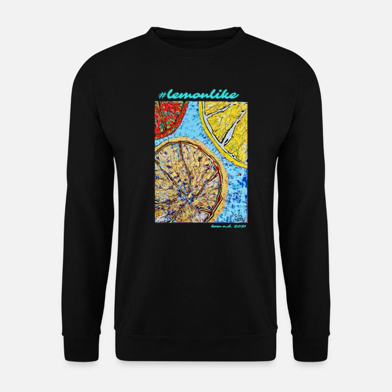 #lemonlike - Unisex Sweatshirt - black
