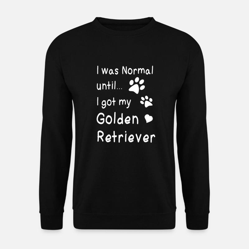 Golden Retriever - Unisex Pullover - Schwarz