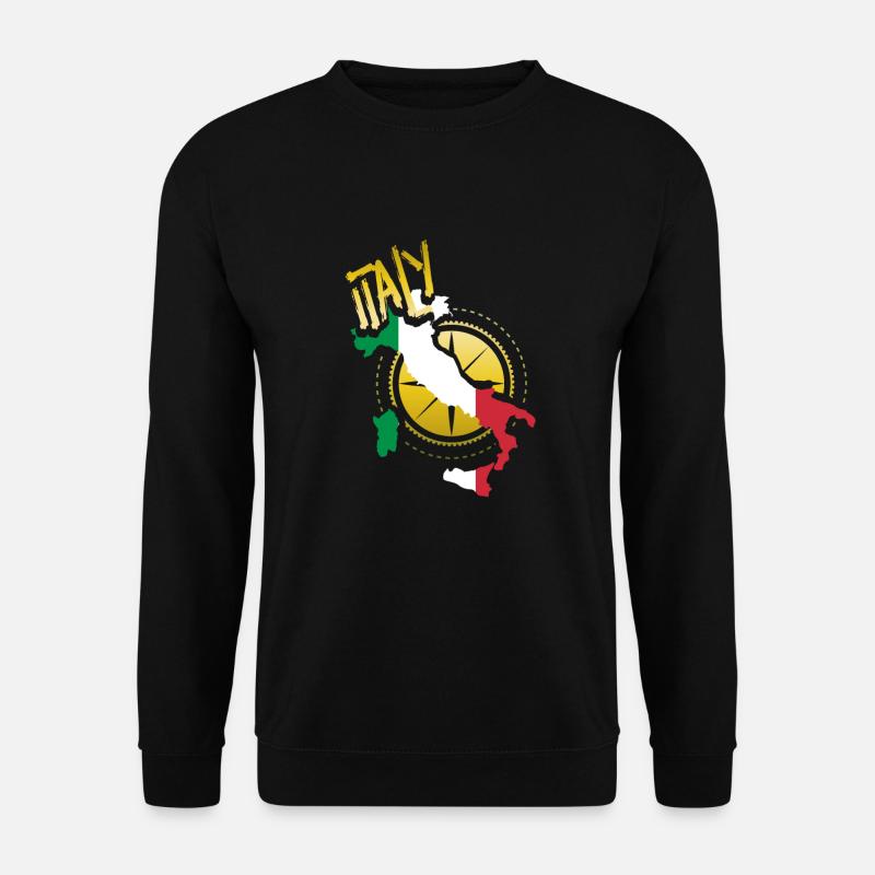 Italien - Unisex Pullover - Schwarz