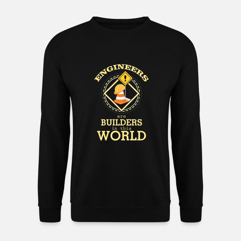 Bau Ingenieur - Unisex Pullover - Schwarz