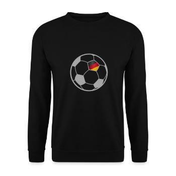 Germany - Unisex Sweatshirt - black - Front - Alina (178cm) & Michal (187cm)