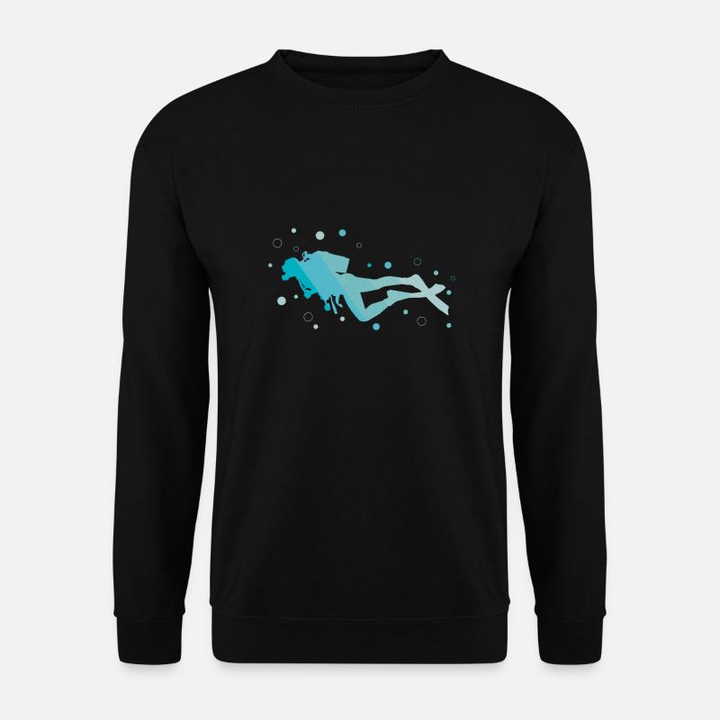 Diver - Unisex Sweatshirt - black