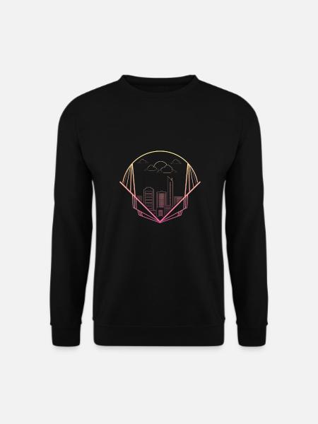 skyline - Unisex Sweatshirt - black