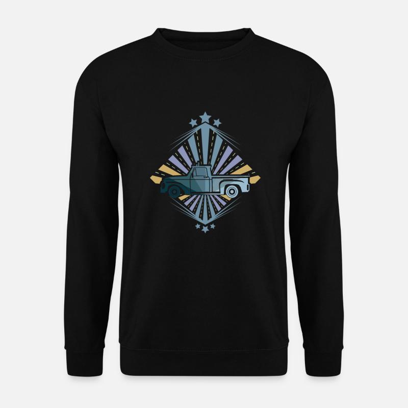 Pick up truck - Unisex Pullover - Schwarz