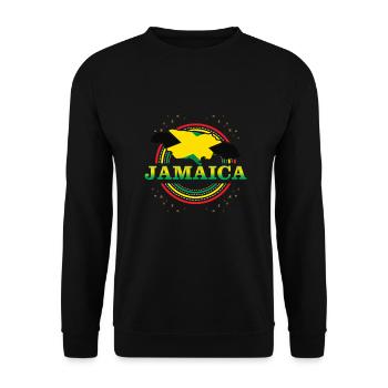 Jamaica - Unisex Pullover - Schwarz - Vorne - Alina (178cm) & Michal (187cm)
