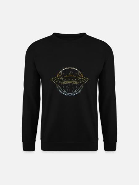 Ufo motiv - Unisex Sweatshirt - black