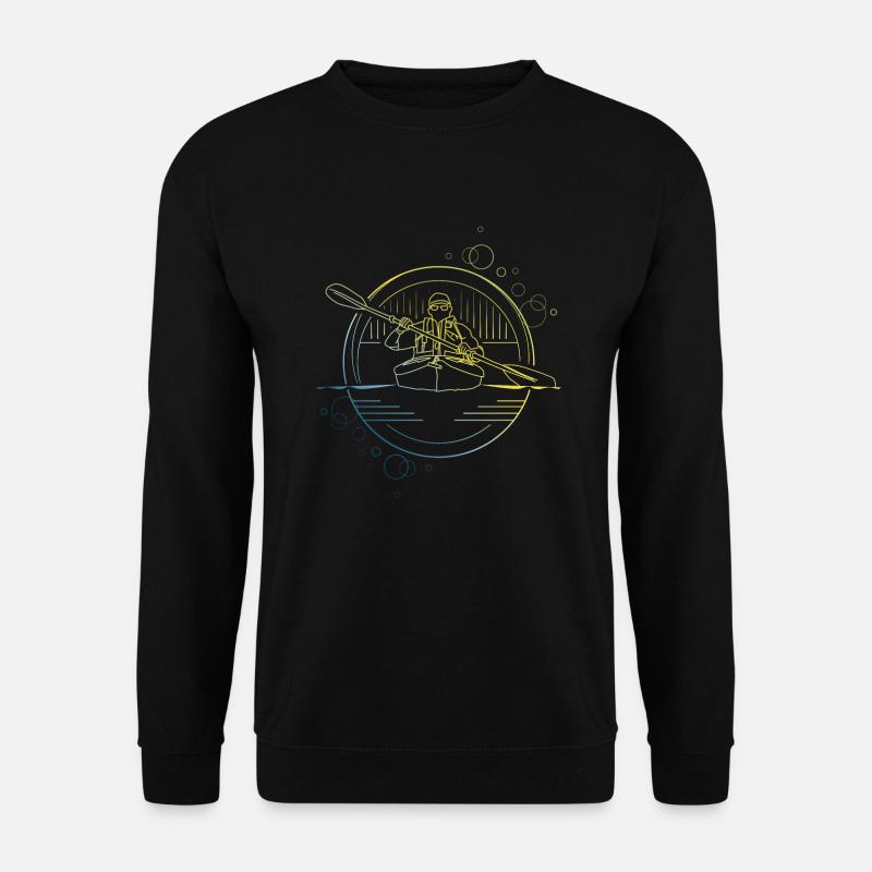 canoeing - Unisex Sweatshirt - black