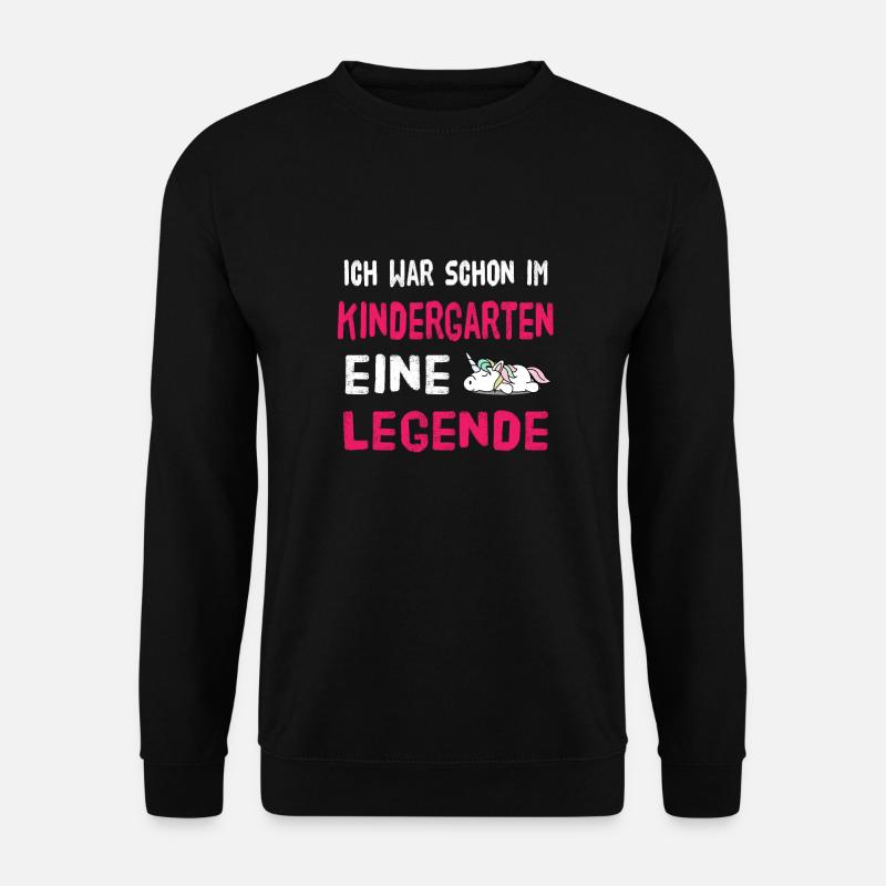 Kindergarten Legende - Unisex Pullover - Schwarz