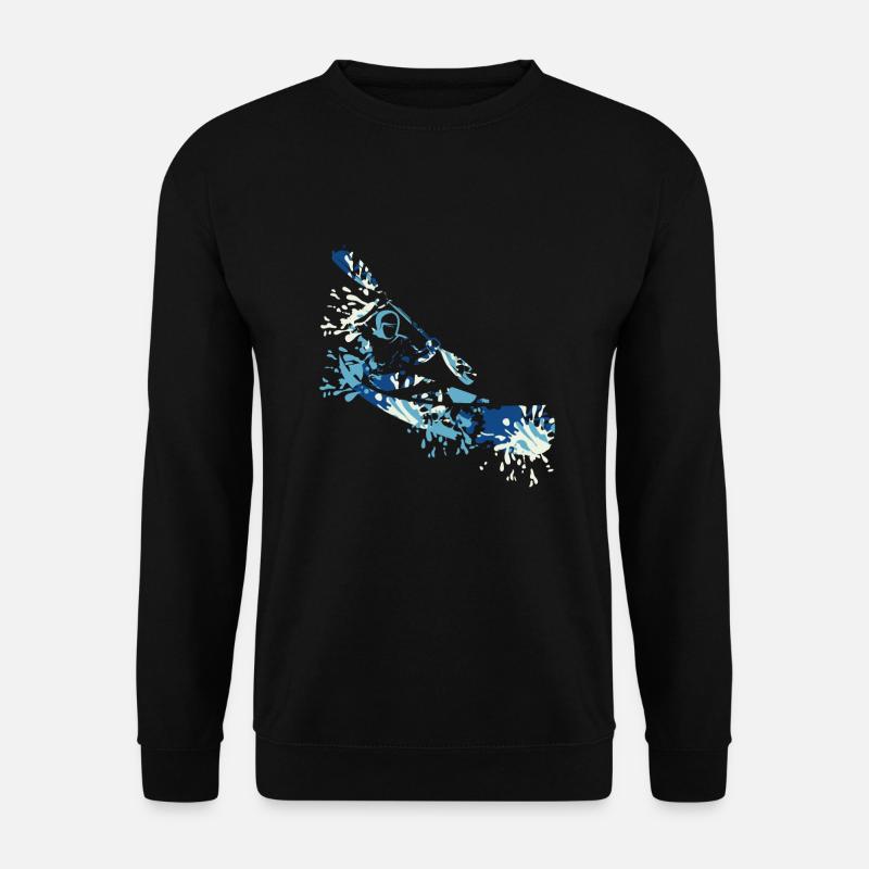 Kanu splash - Unisex Pullover - Schwarz