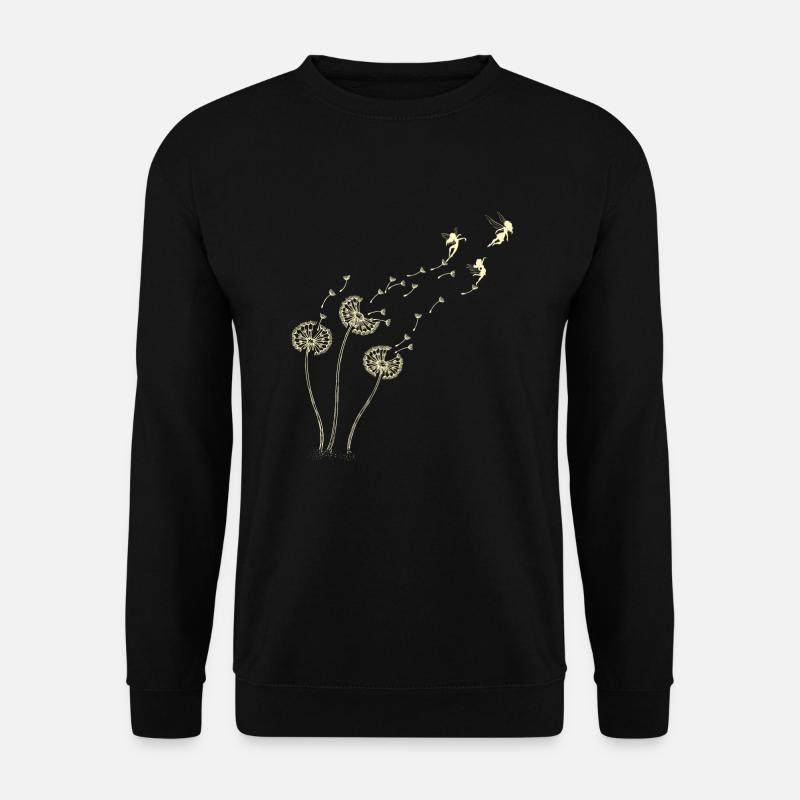 Dandelion elf - Unisex Sweatshirt - black