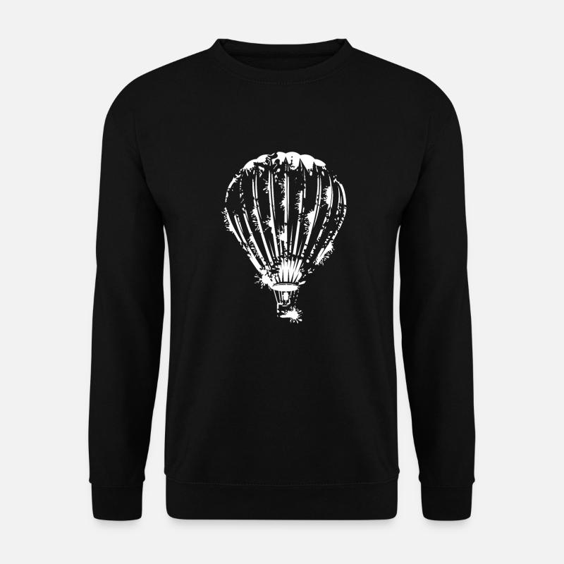 Hot air balloon - Unisex Sweatshirt - black