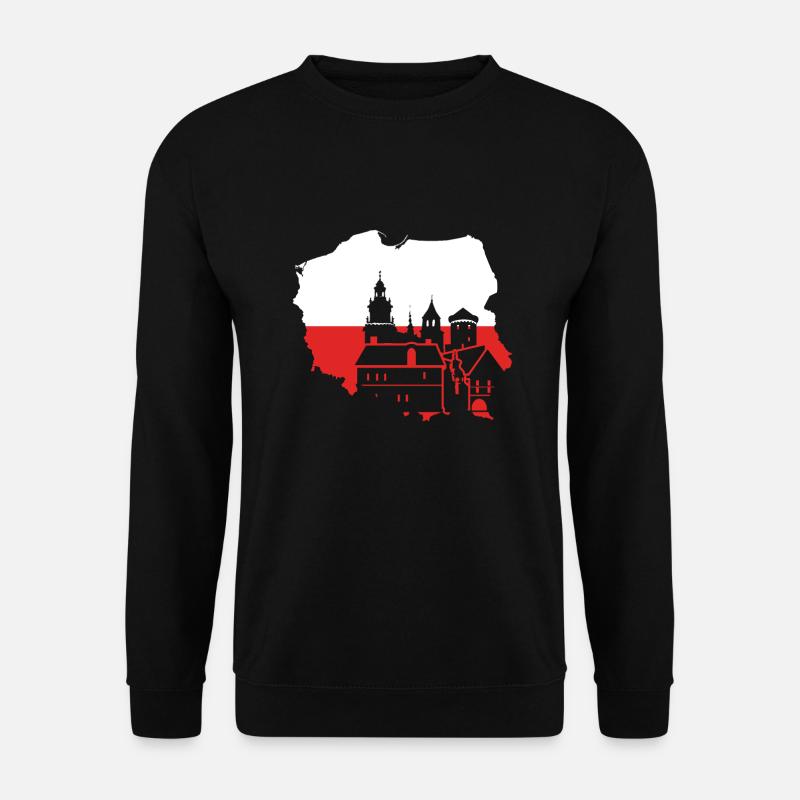 Polen krakau - Unisex Pullover - Schwarz