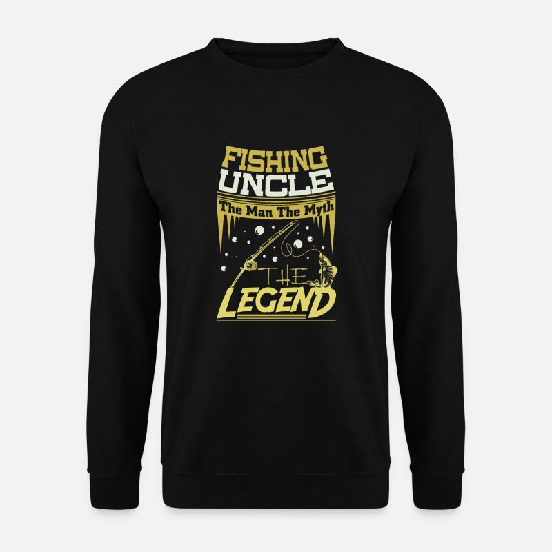Fischer Onkel - Unisex Pullover - Schwarz