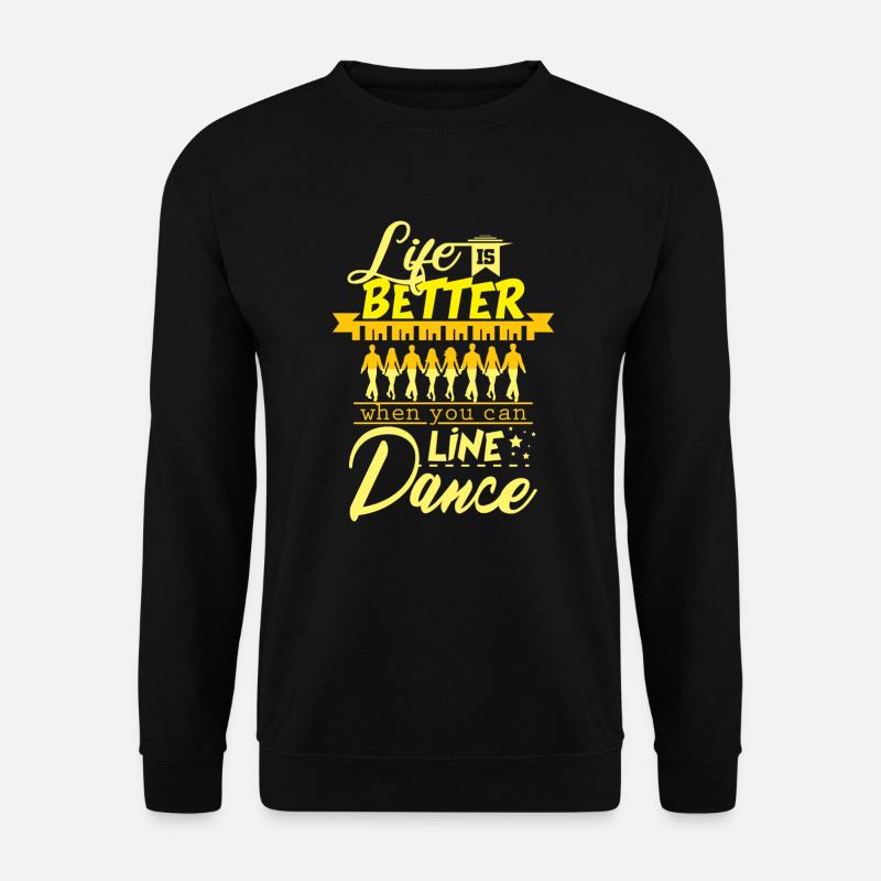 Linedance - Unisex Sweatshirt - black
