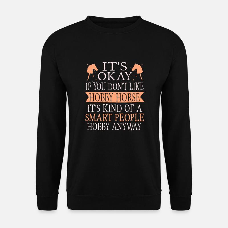 Hobby Horse - Unisex Pullover - Schwarz