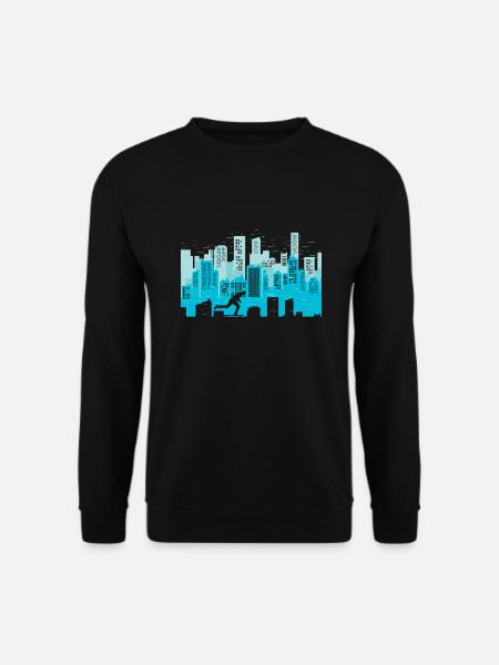 Longboard - Unisex Sweatshirt - black