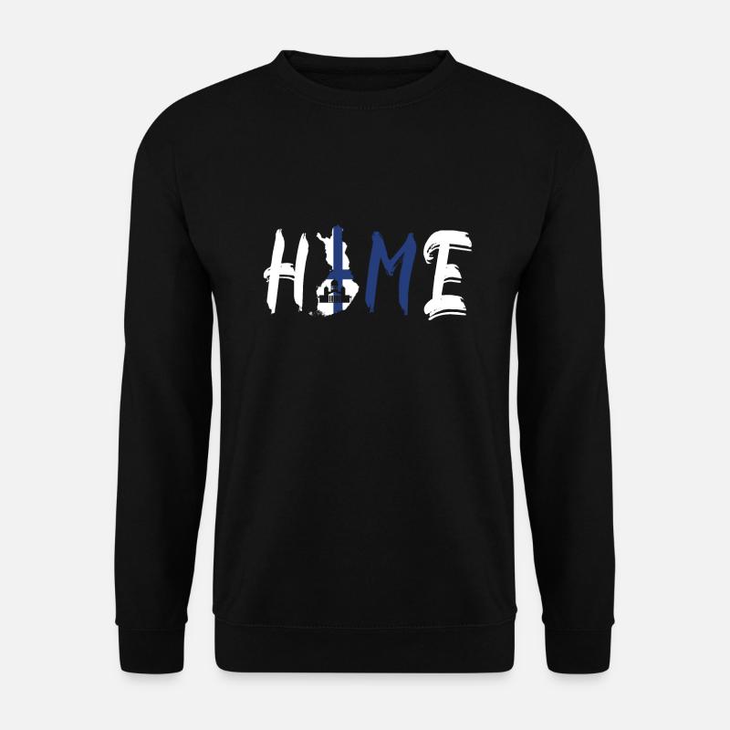 Finnland Home - Unisex Pullover - Schwarz